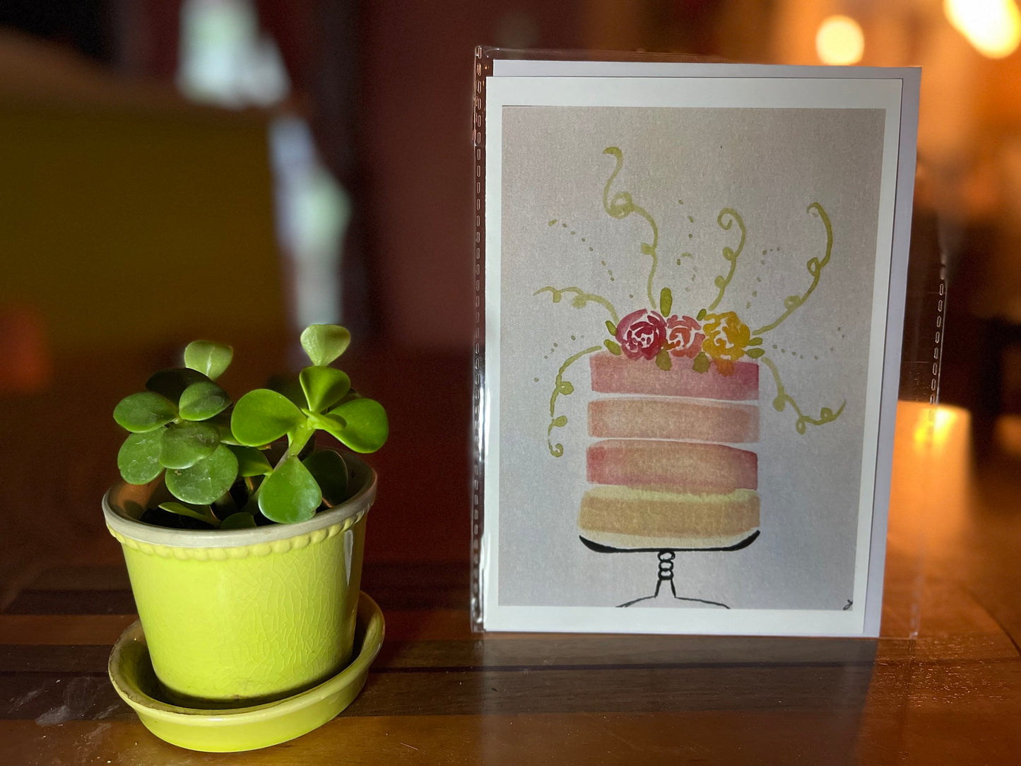 Watercolor Cakes
