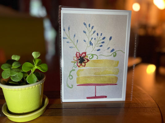 Watercolor Cakes